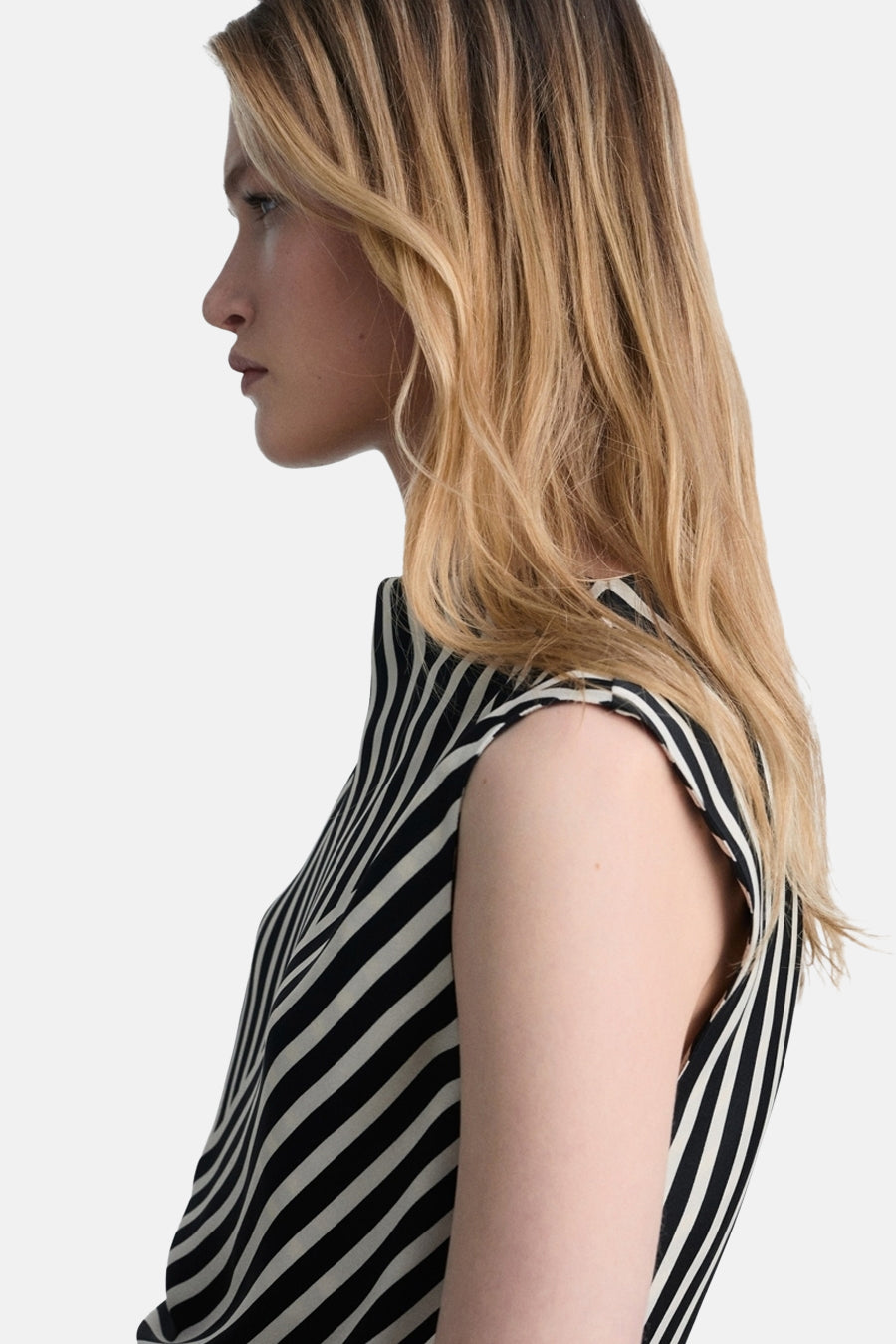 Blouse - Noir - MANGO - 4