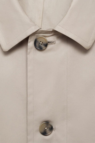 Lange jas - Grijs - MANGO