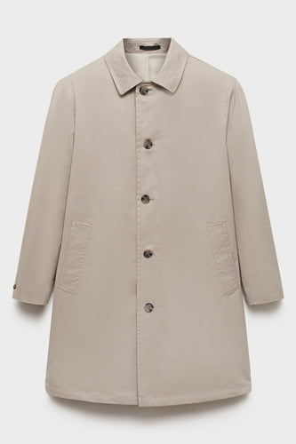 Lange jas - Grijs - MANGO