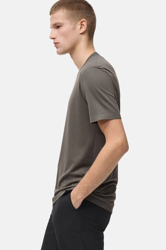 T-shirt met korte mouwen - Kaki - MANGO