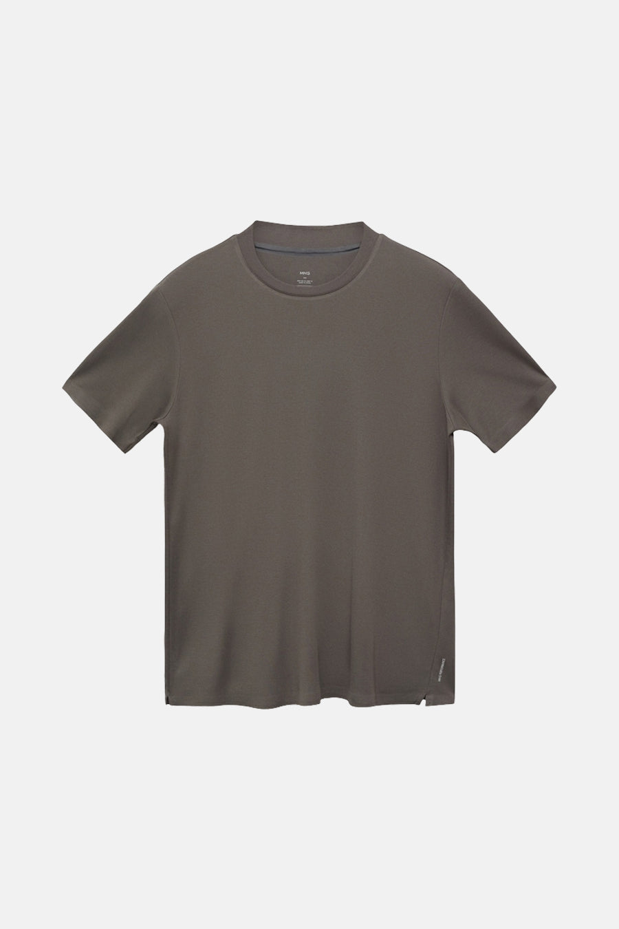 T-shirt met korte mouwen - Kaki - MANGO