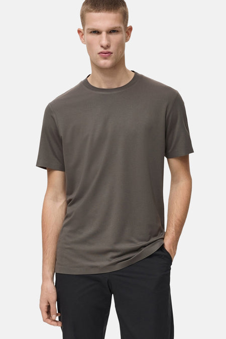 T-shirt met korte mouwen - Kaki