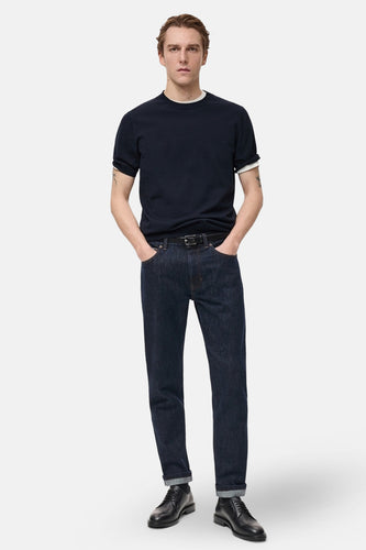 T-shirt met korte mouwen - Donkerblauw