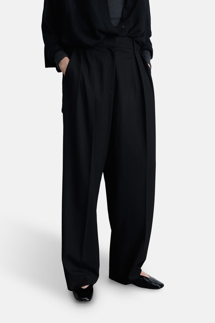 Pantalon - Noir - MANGO - 1