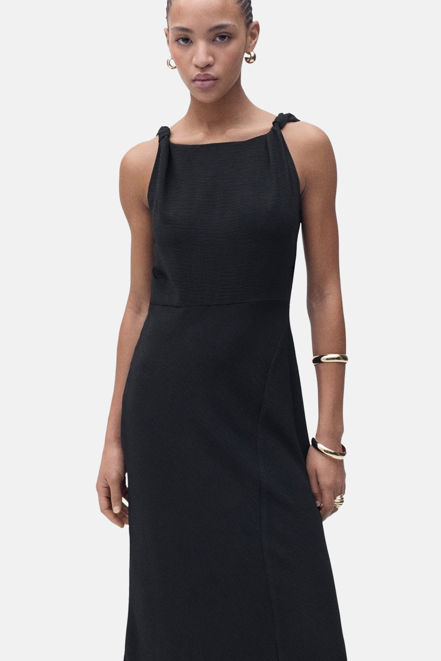 Kleedje - zwart - MANGO