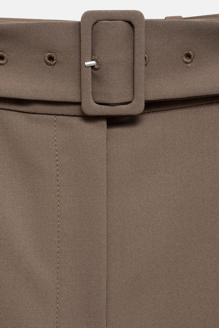 Broek - bruin - MANGO