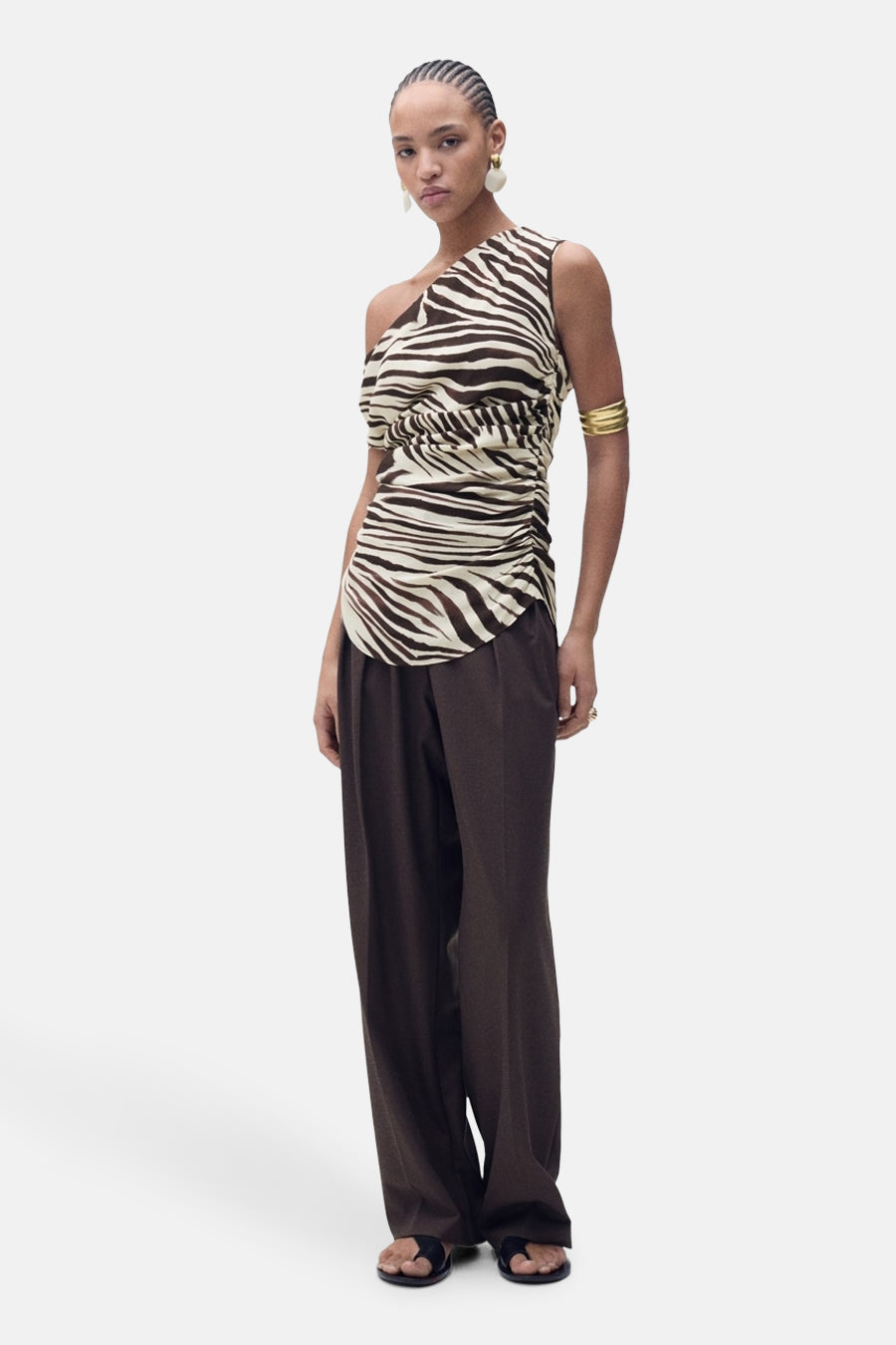 Blouse (zonder mouwen) Multicolor - Mango