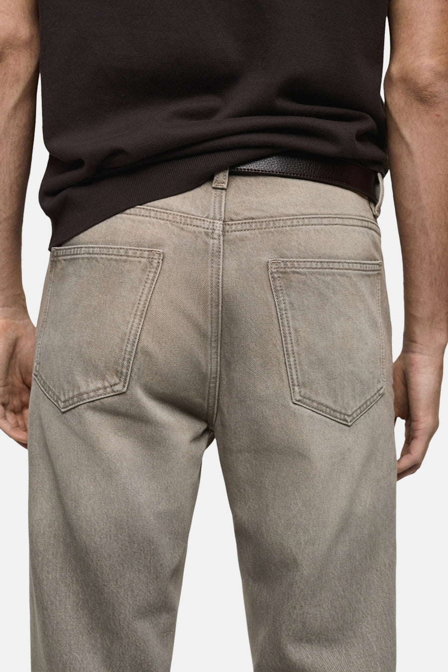 JEANS SAMMY - mid grey denim - MANGO