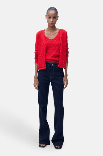Gilet rood - MANGO