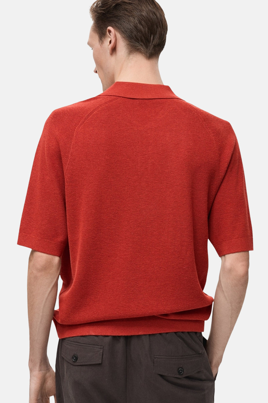 Polo met korte mouwen - rood - MANGO