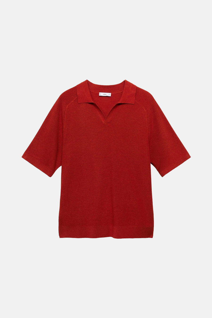 Polo met korte mouwen - rood - MANGO
