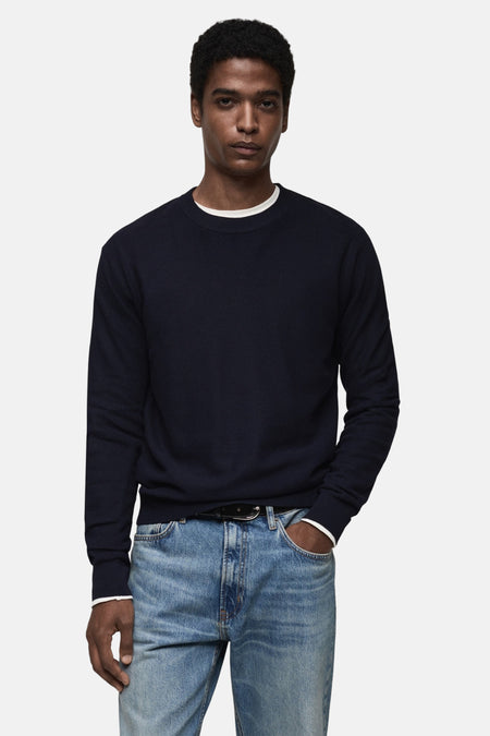 Trui met ronde hals Blauw - Mango