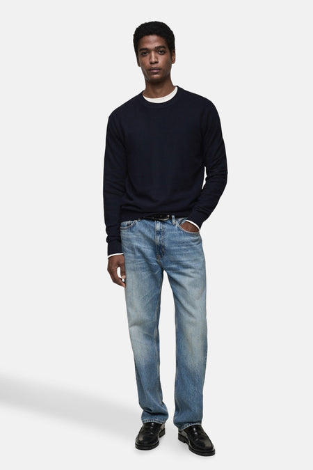 Trui met ronde hals Blauw - Mango