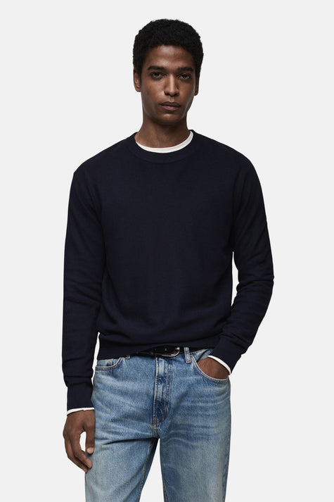 Trui met ronde hals Blauw - Mango
