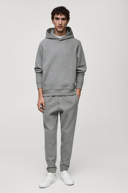 Sweater met kap Grijs - Mango