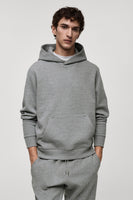 Sweater met kap Grijs - Mango