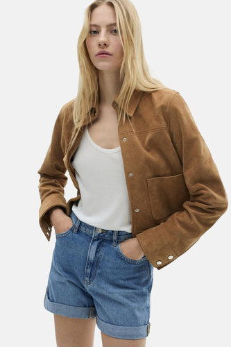 Short - mid blue denim