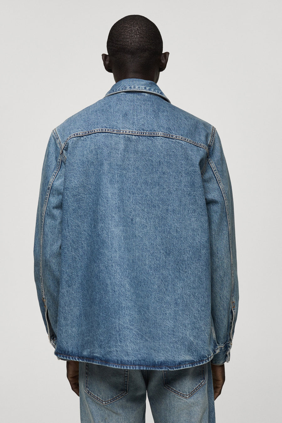 Chemise en jean - mid blue denim - MANGO