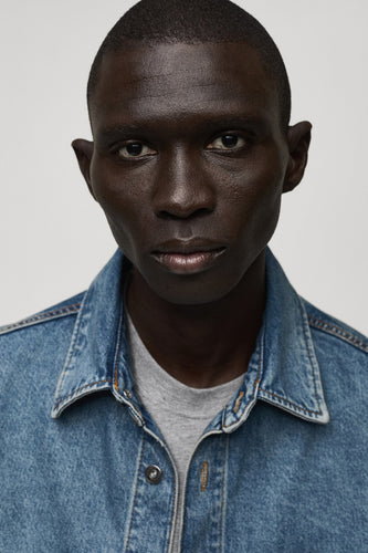 Chemise en jean - mid blue denim - MANGO