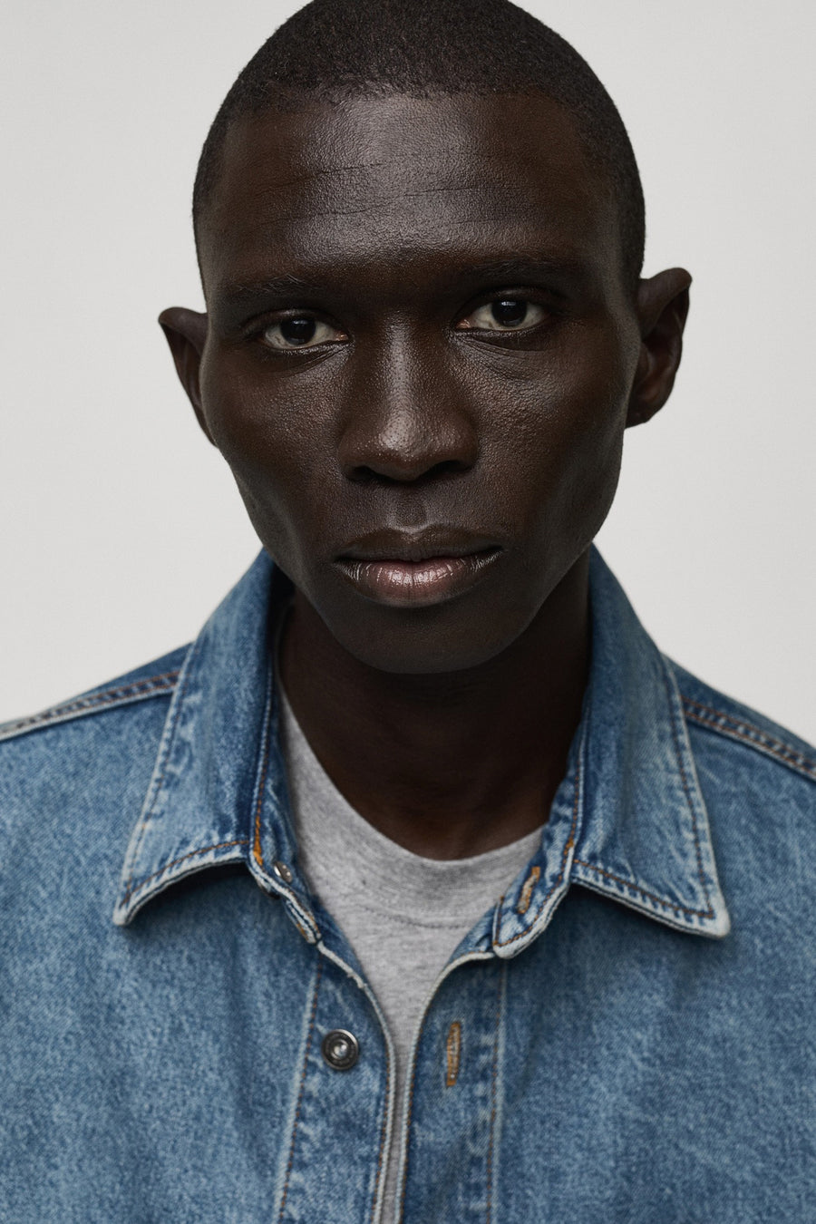 Chemise en jean - mid blue denim - MANGO