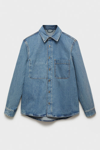 Chemise en jean - mid blue denim - MANGO