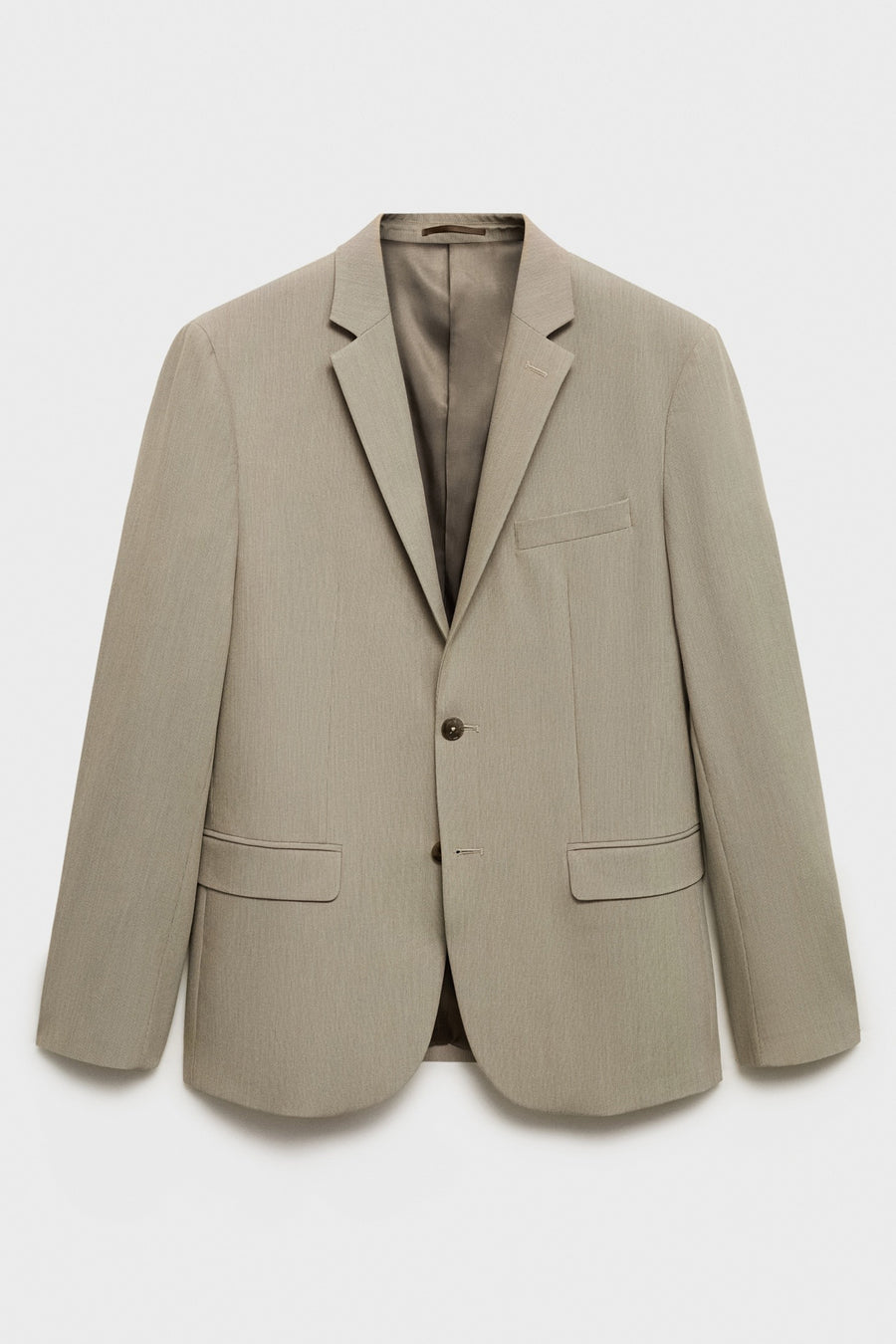 Blazer - Beige - MANGO