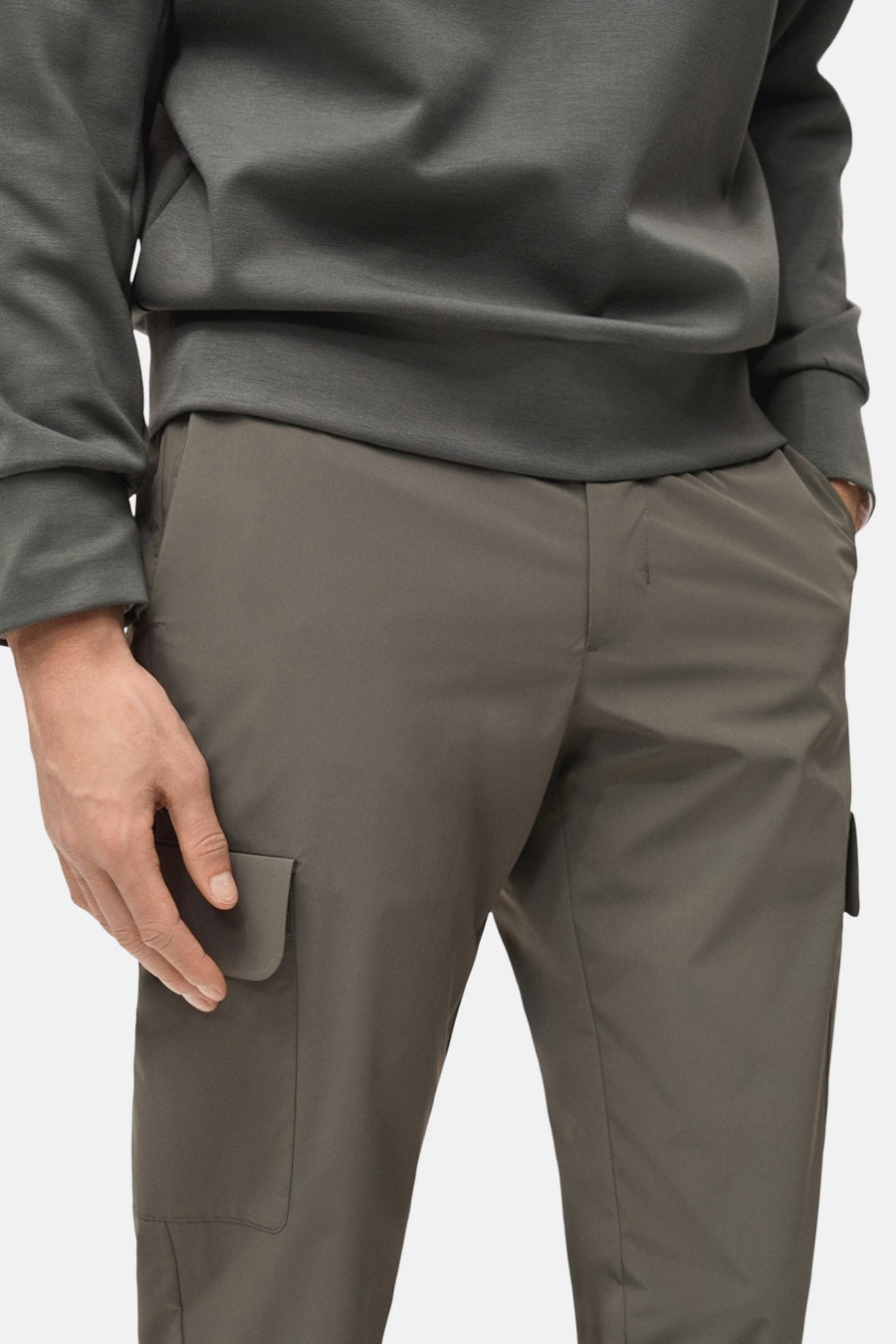 Broek groen - MANGO - MANGO