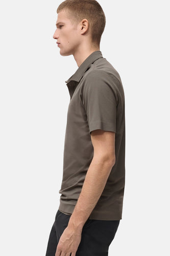 Polo met korte mouwen - Kaki - MANGO