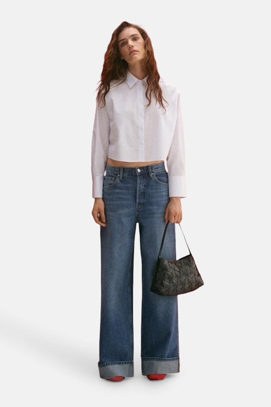 Hemd met lange mouwen - wit - MANGO