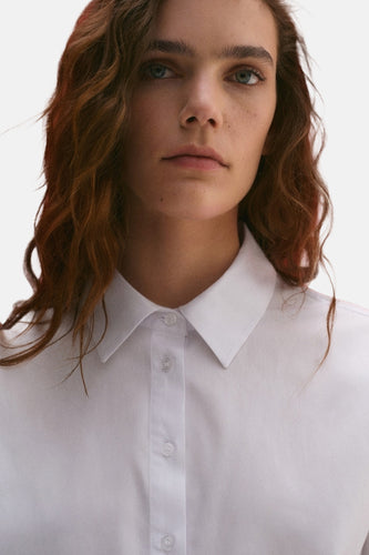 Hemd met lange mouwen - wit - MANGO