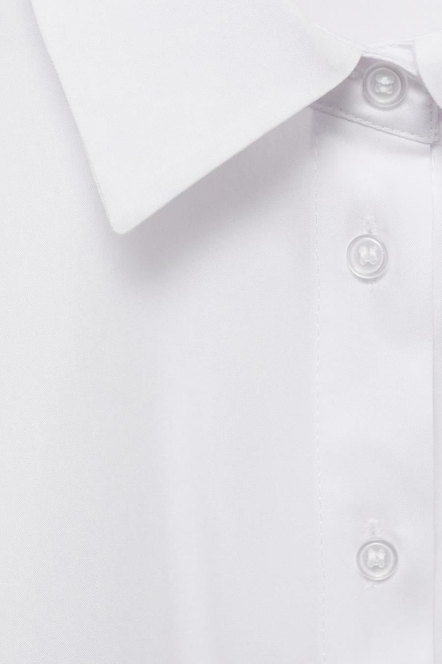 Hemd met lange mouwen - wit - MANGO