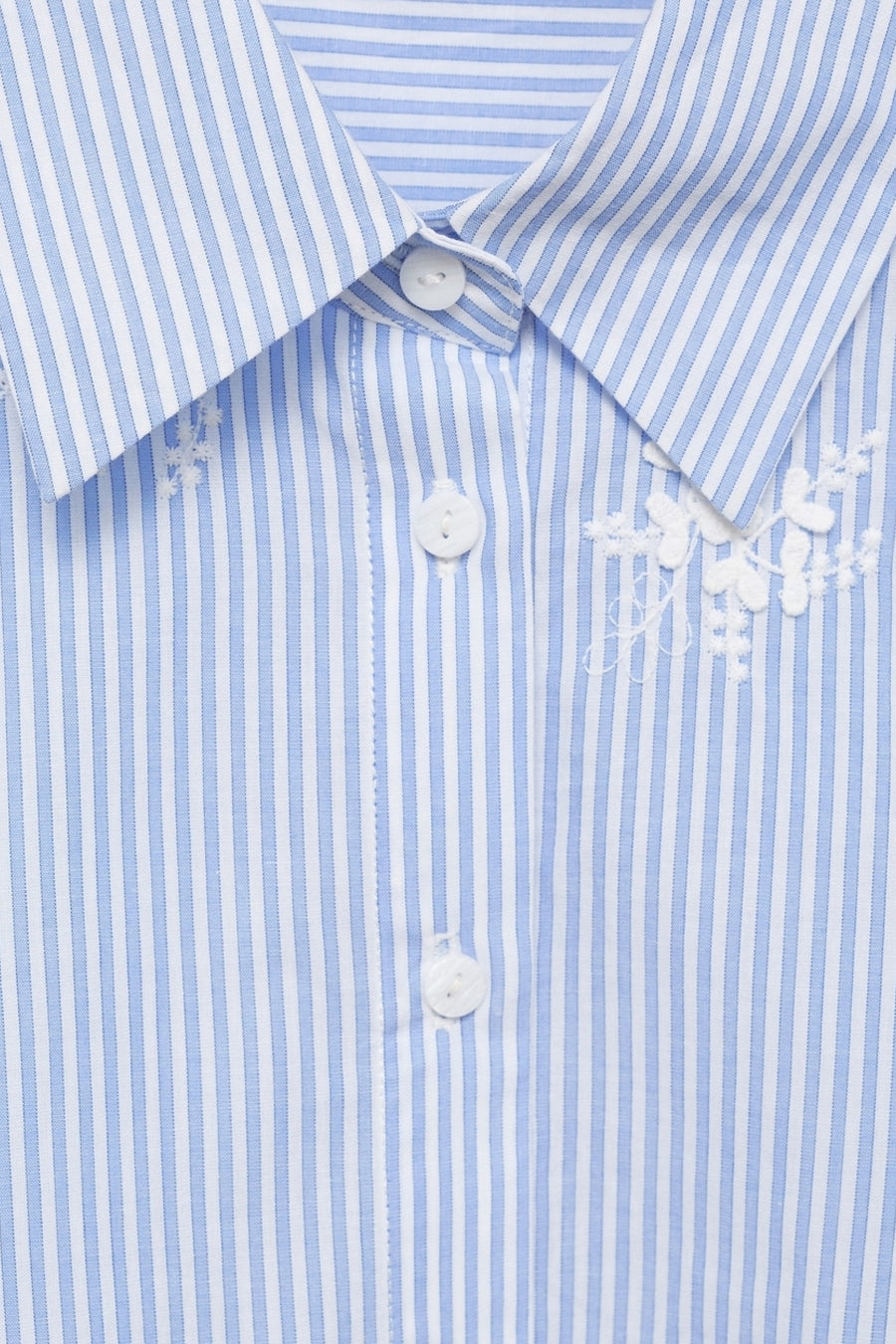 Chemise à manches longues - Bleu