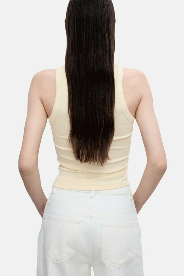 Tanktop Geel - Mango