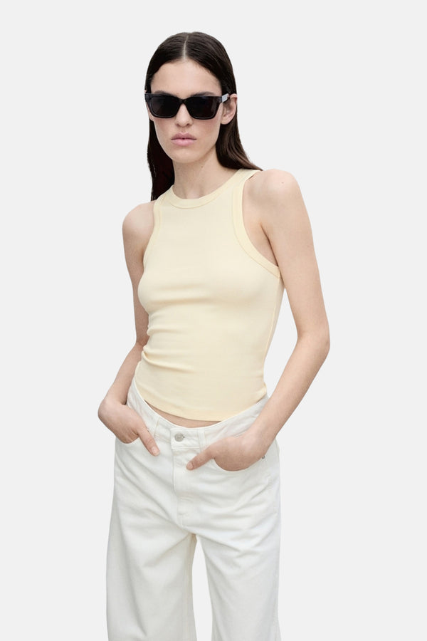 Tanktop Geel - Mango