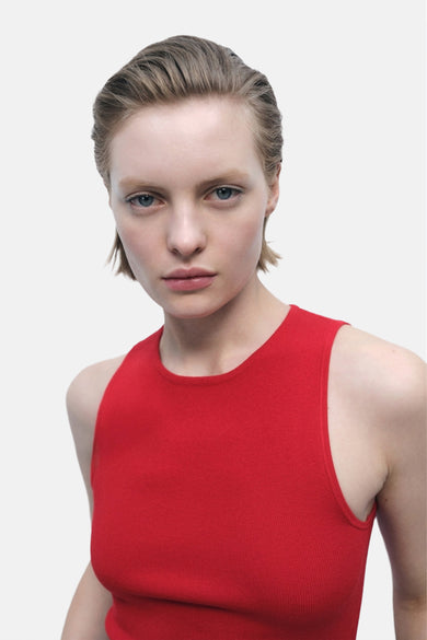Top (zonder mouwen) Rood - Mango