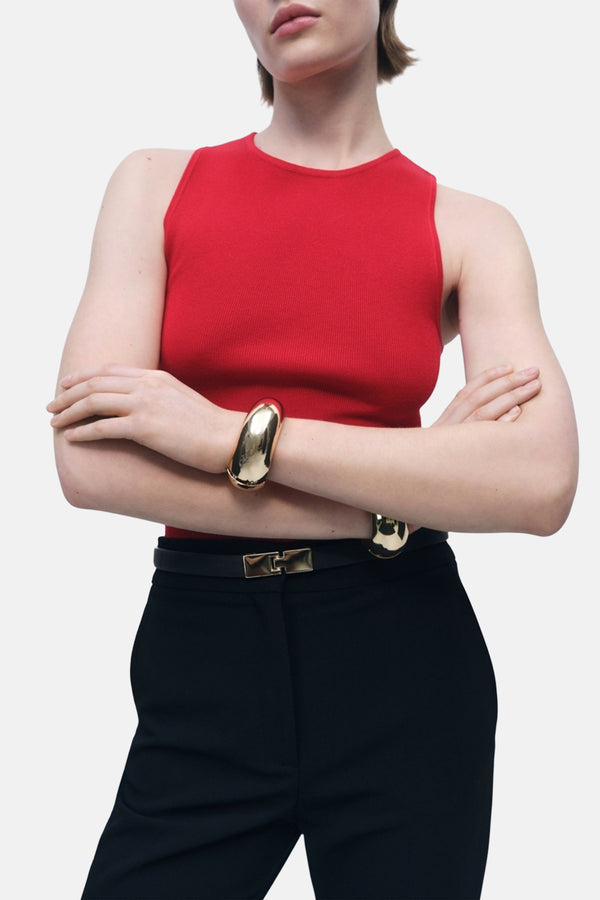 Top (zonder mouwen) Rood - Mango