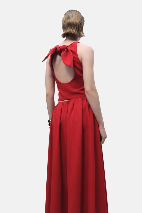 Blouse (zonder mouwen) Rood - Mango