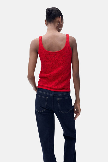 Tanktop Rood - MANGO