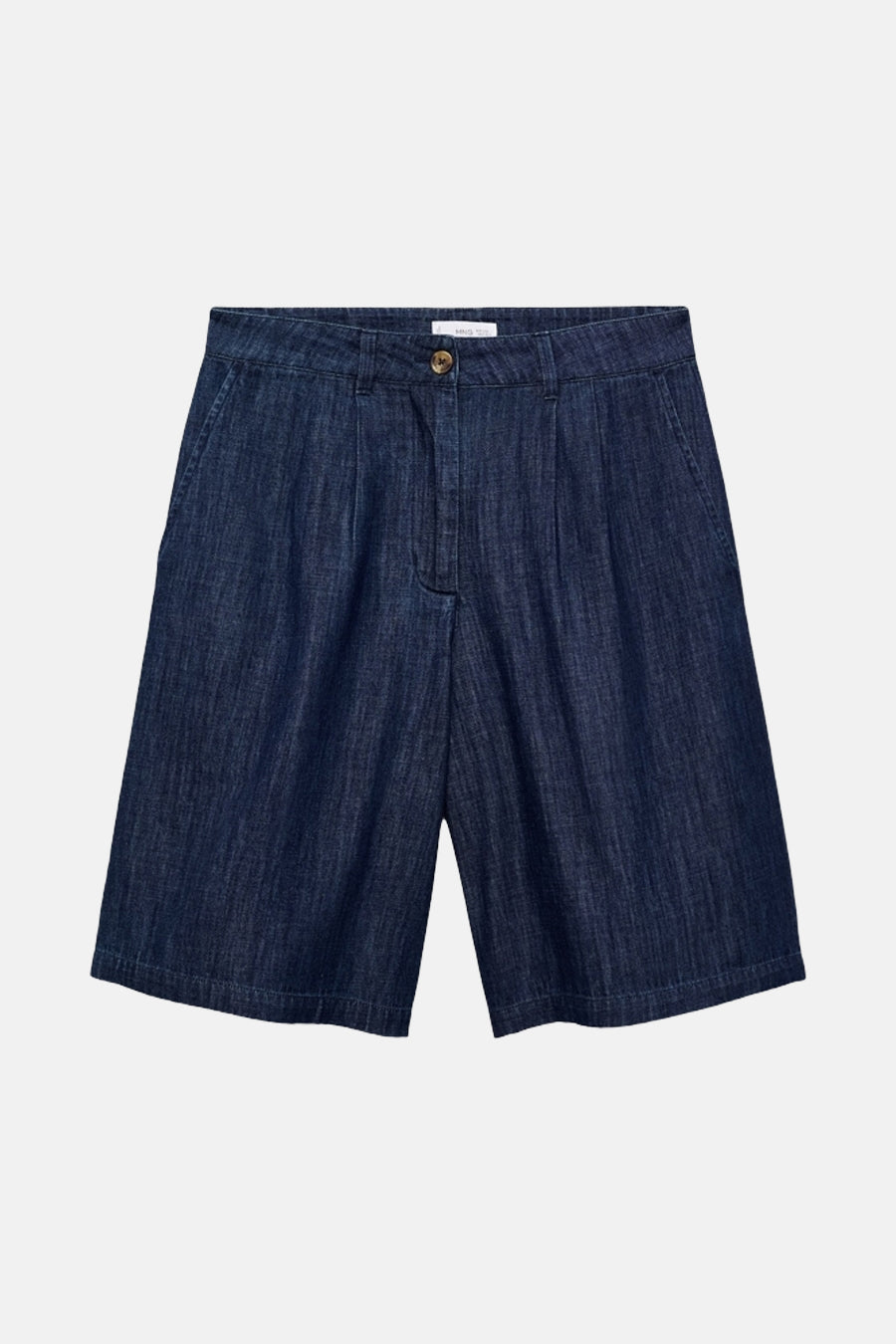 Bermuda - Dark blue denim - MANGO