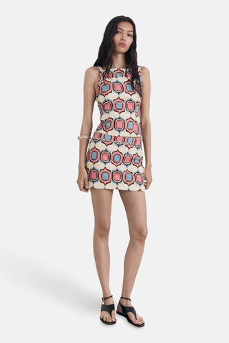 Korte rok - Multicolor - MANGO