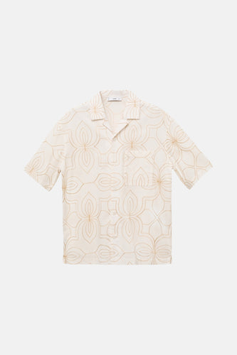 Chemise à manches courtes - blanc - MANGO