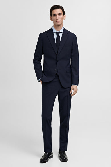 Hemd (lange mouwen) Blauw - Mango
