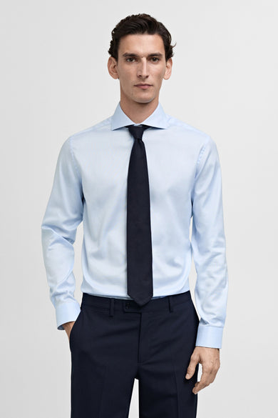 Hemd met lange mouwen - Lichtblauw
