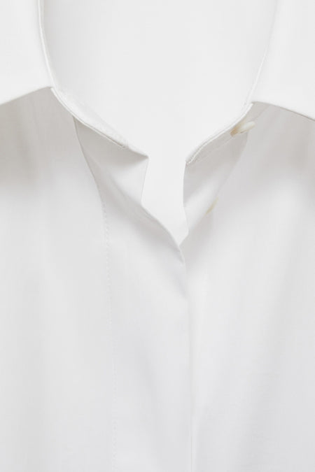 Chemise à manches longues - blanc