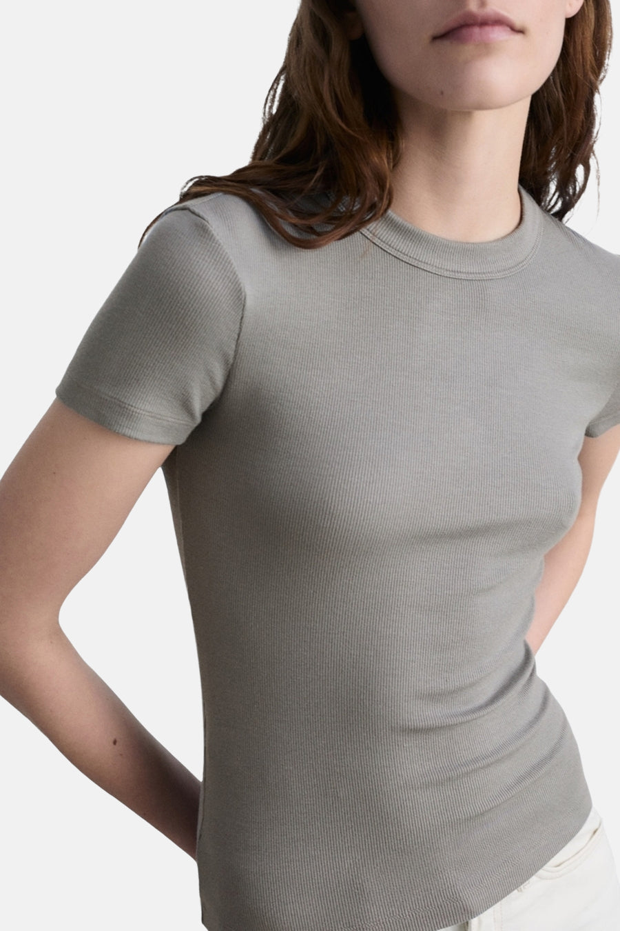 T-shirt met korte mouwen - Grijs - MANGO