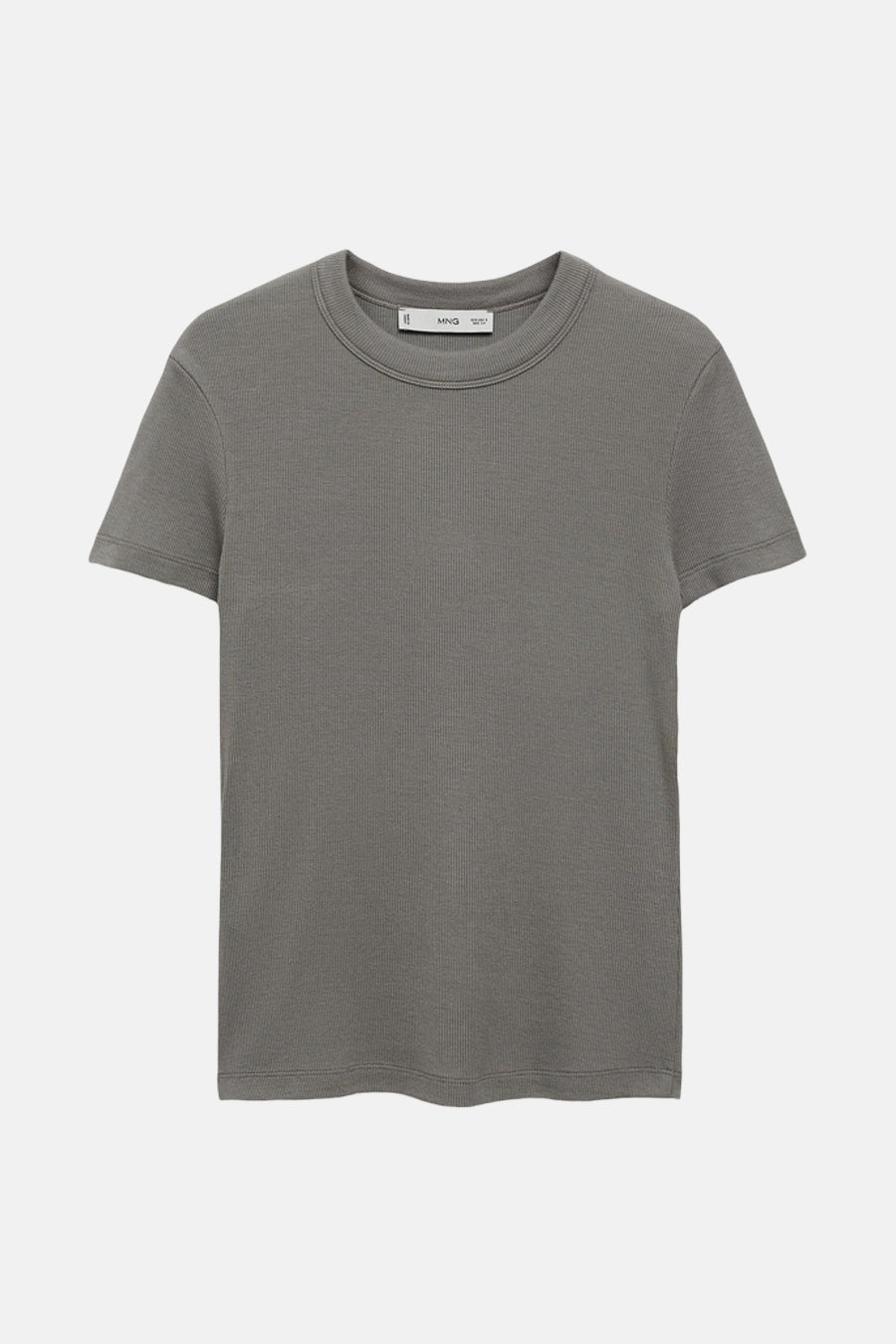 T-shirt met korte mouwen - Grijs - MANGO