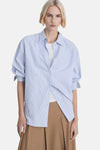 Hemd (lange mouwen) Blauw - Mango
