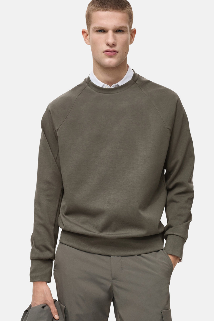 Sweater - Kaki - MANGO