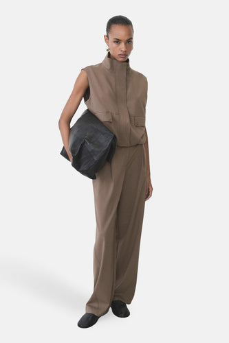 Veste sans manches - brun