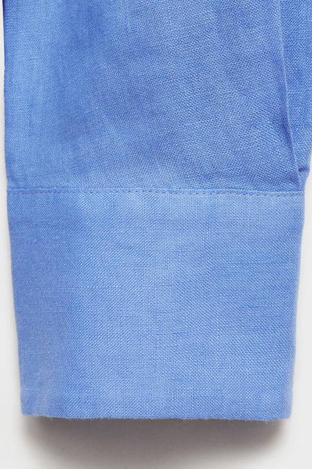 Chemise à manches longues - bleu